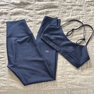 Alo Yoga Airlift Leggings and Bra